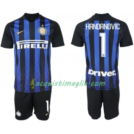 Divisa di Calcio Inter Milan HANDANOVIC 1 Bambino Prima 2018/2019